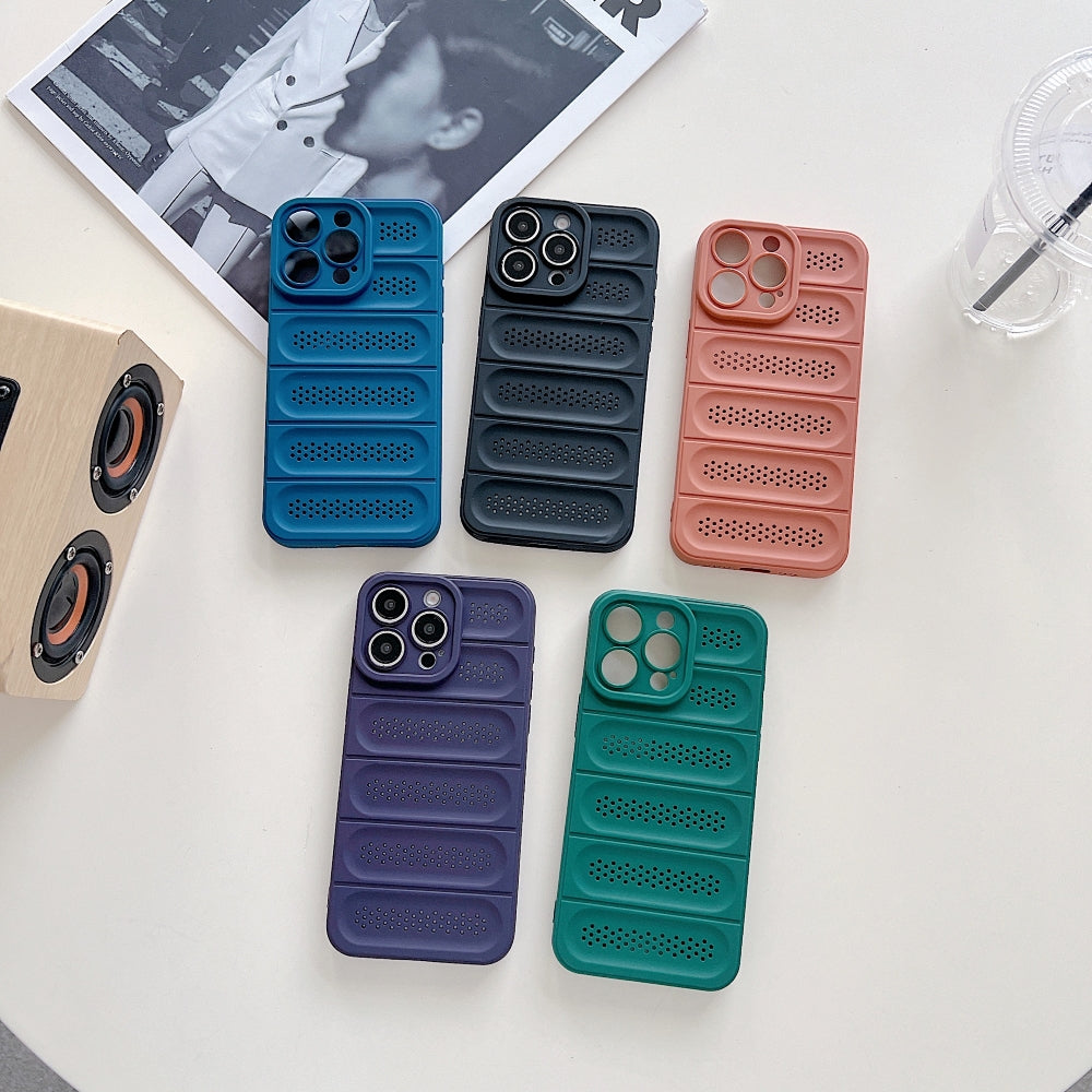 TPU (Soft) Heat Dissipation Camera Protection Phone Case - Vivo Y21 (2021)