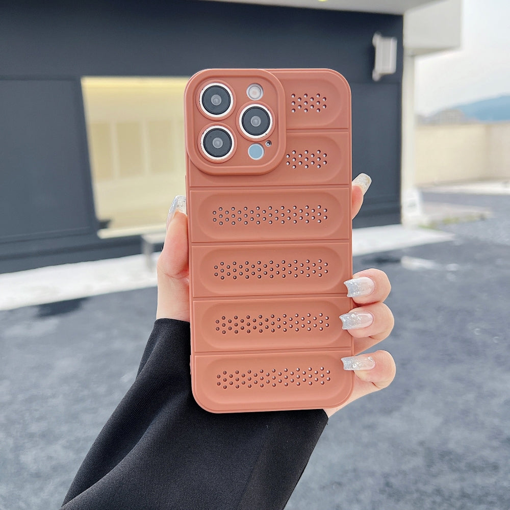 TPU (Soft) Heat Dissipation Camera Protection Phone Case - Vivo Y21 (2021)