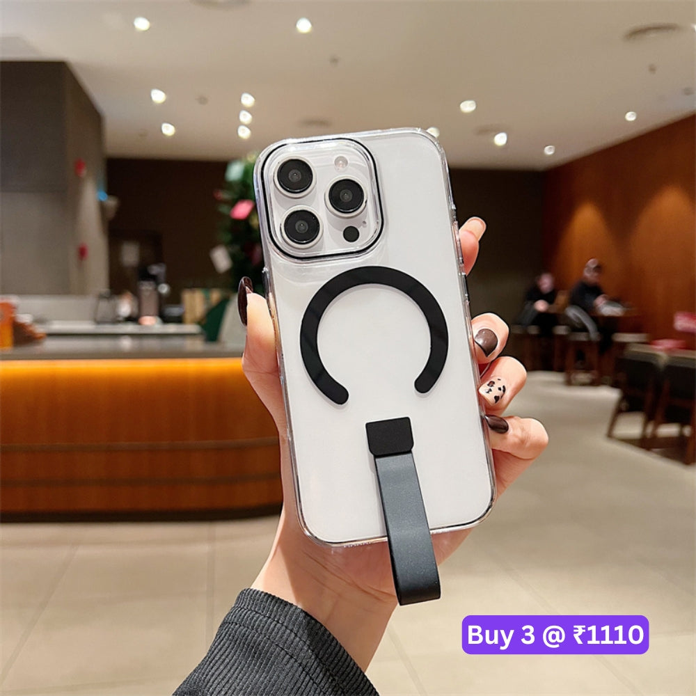Transparent PC (Hard) Color Wireless Charging Phone Case - iPhone 16 Plus