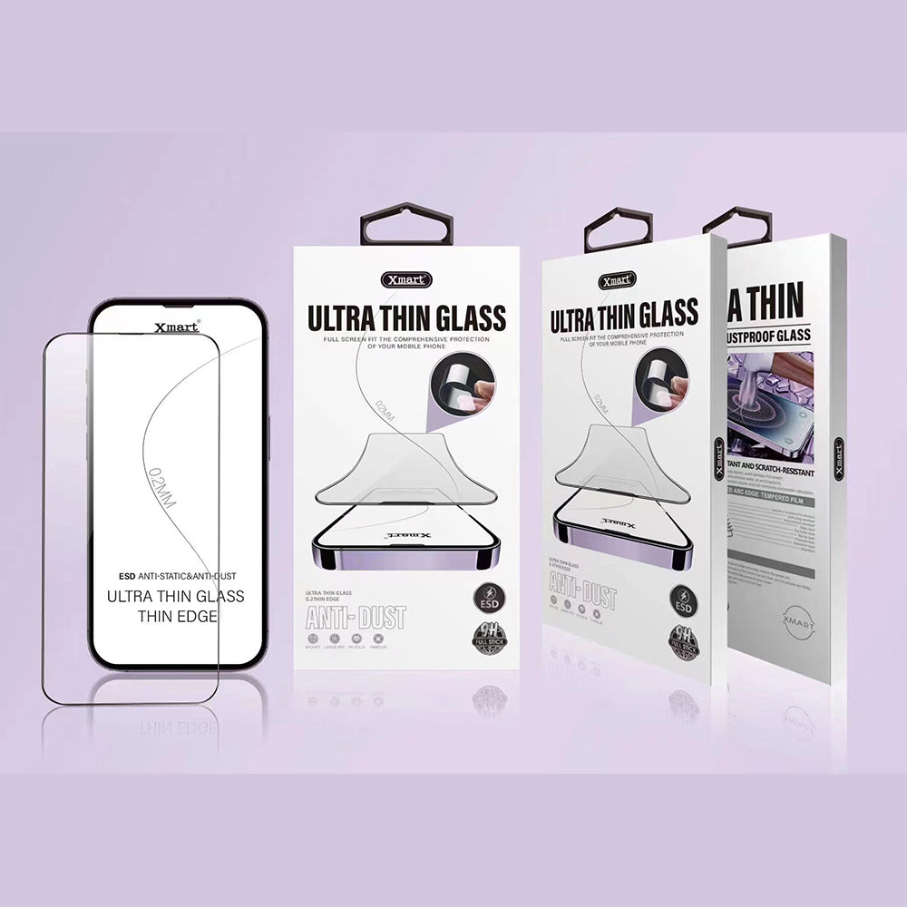 Ultra Thin Edge Anti-Dust Tempered Glass